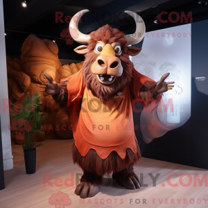 Mascot karakter van een...