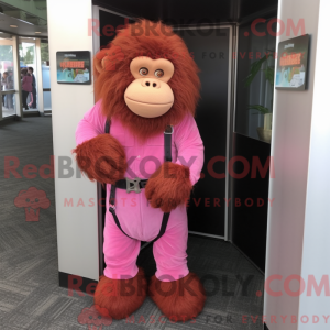 Mascot karakter van een...
