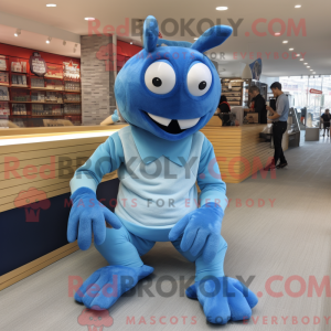 Mascot character of a Sky...