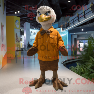 Mascottefiguur van een...