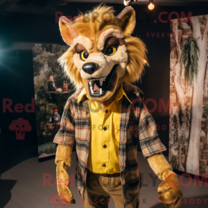 Mascot character of a Gold...