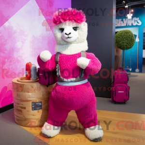 Mascot character of a...