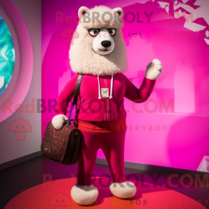 Mascot character of a...