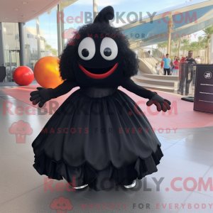Mascot character of a Black...