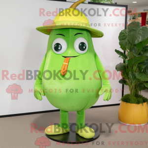 Mascot character of a Lime...
