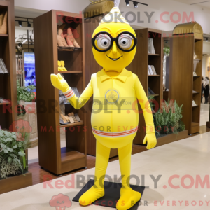 Mascot character of a Lemon...