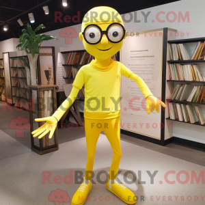 Mascot character of a Lemon...