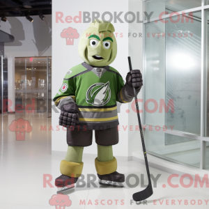 Mascot karakter van een...