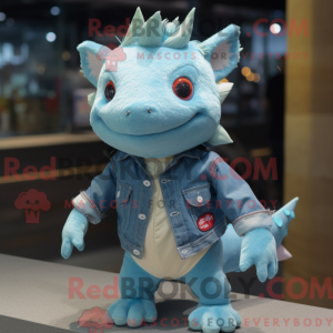 Personagem de máscara de um...