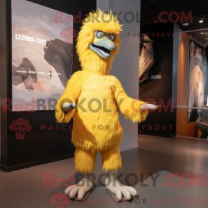 Mascot character of a Gold...