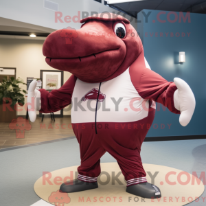 Mascot karakter van een...