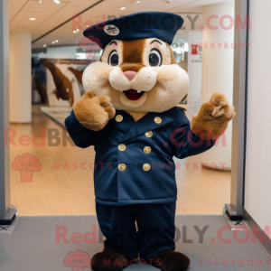 Mascottefiguur van een...