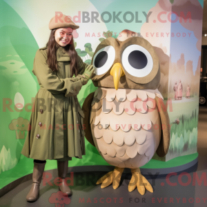 Mascottekarakter van een...