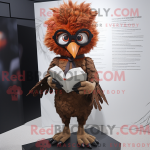 Mascot character of a Rust...