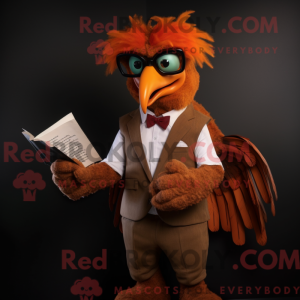 Mascot character of a Rust...