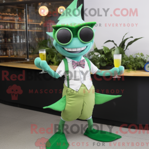 Mascottekarakter van een...
