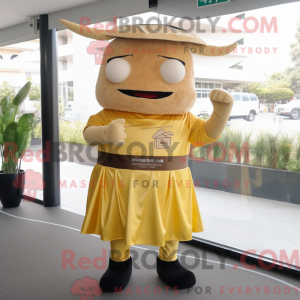 Mascot character of a Gold...