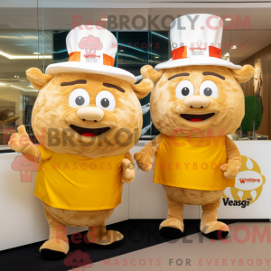 Mascottekarakter van een...