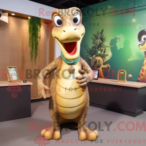 Personnage mascotte d un...