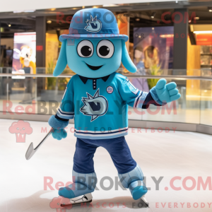 Mascot character of a...