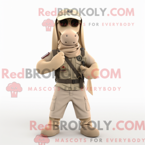 Mascottekarakter van een...