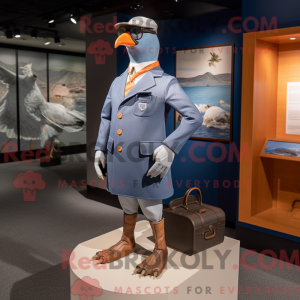 Maskotfigur af en Navy...