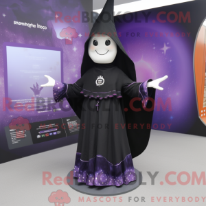 Maskottchenfigur einer Hexe...
