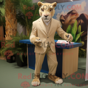 Personnage mascotte d un...