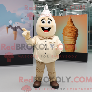 Mascot karakter van een...