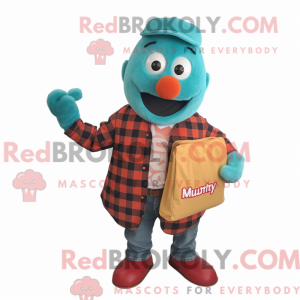 Mascot karakter van een...