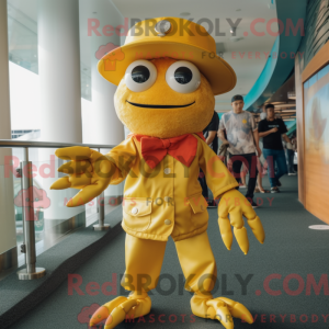 Mascot character of a Gold...