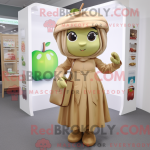 Mascot karakter van een Tan...