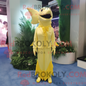 Mascot character of a Lemon...
