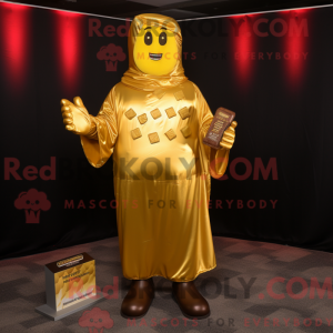 Mascot character of a Gold...