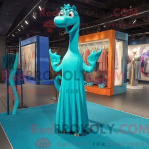 Mascot karakter van een...