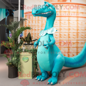 Mascot karakter van een...