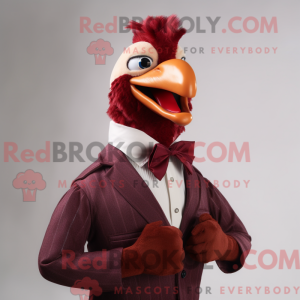 Personaje mascota de gallos...