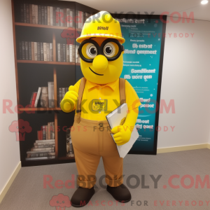 Mascottekarakter van een...