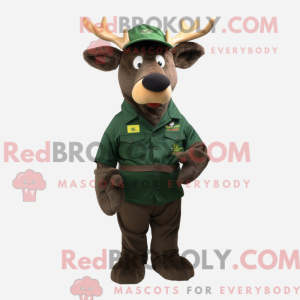 Mascot karakter van een...