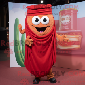 Mascot character of a Red...