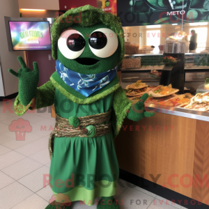 Mascottekarakter van een...