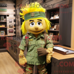 Personnage mascotte d un...