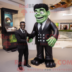 Mascot character of a Black...