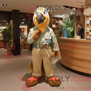Maskottchencharakter eines...