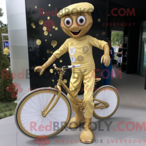 Mascottefiguur van een...