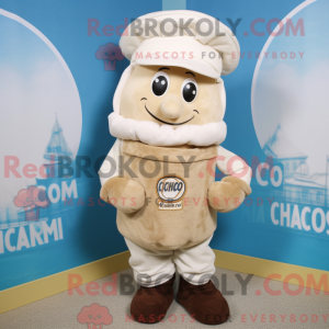 Mascot karakter van een...