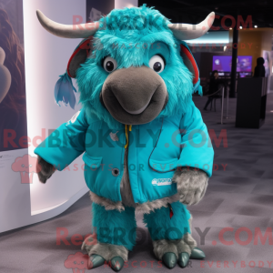 Mascot character of a...