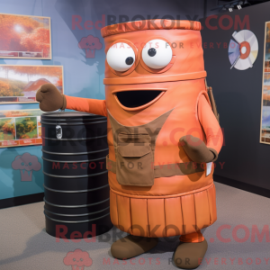 Mascot character of a Rust...