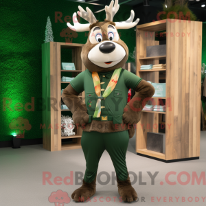 Mascot karakter van een...