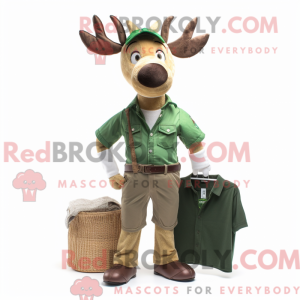 Mascot karakter van een...